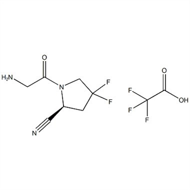 (S)-1-(2-Aminoacetil)-4,4-difluoropirrolidina-2-carbonitrila Trifluoroacetato CAS No.:1448440-40-1