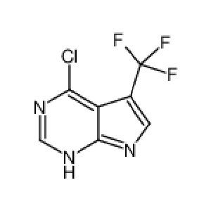 4-Cloro-5-(trifluorometil)-7H-pirrolo[2,3-d]pirimidina Nº CAS: 1211520-73-8